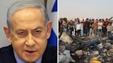 Netanyahu admits deadly strike on Gaza which killed 45 was a 'tragic mistake'