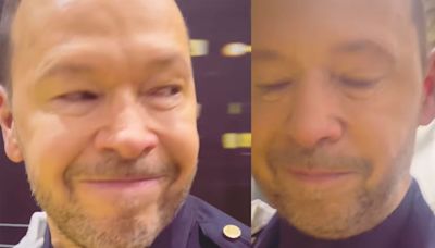 'Blue Bloods' Star Donnie Wahlberg Breaks Down in New Video on Instagram