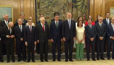 Los 20 nuevos vocales del CGPJ juran o prometen su cargo ante el Rey Felipe VI en La Zarzuela