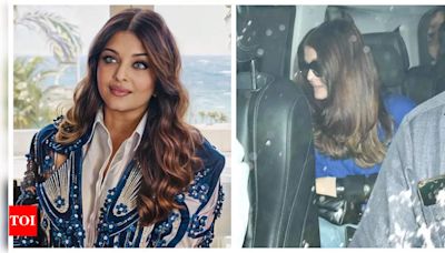 Aishwarya Rai AVOIDS paparazzi as she makes her first appearance after Cannes 2024 - See photos | - Times of India
