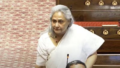 Rajya Sabha chairperson burst out in laughter as Jaya Bachchan mentions husband Amitabh Bachchan's name during introduction