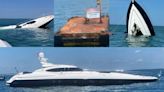 PHOTOS: Clues to what sank million-dollar 80-foot luxury sport yacht off Florida coast