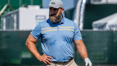 Jason Kelce Admits Kylie Had to Buy Him New Pants for Golf Tournament