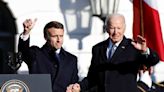 Biden recebe "parceiro inabalável" Macron na Casa Branca
