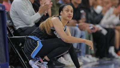 Chicago Sky players report harassment at team hotel after Chennedy Carter's hard foul on Caitlin Clark