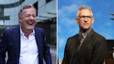 Piers Morgan enjoys a Hollywood dinner with Gary Lineker