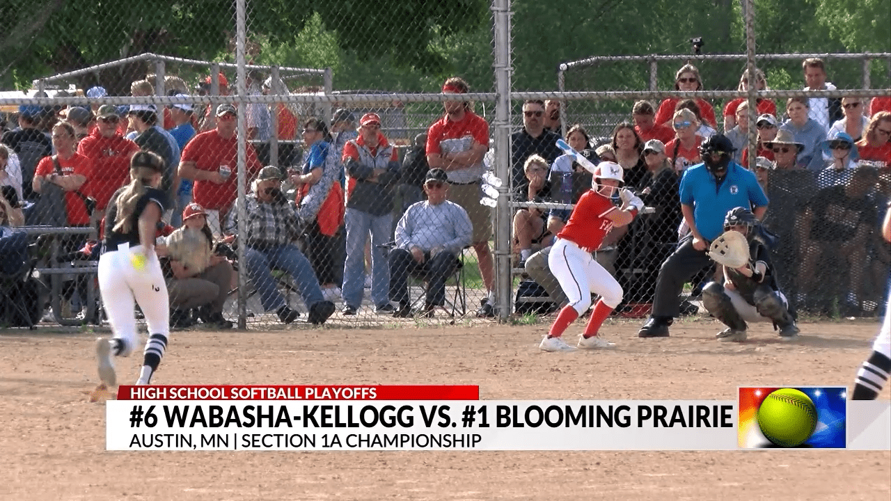 Blooming Prairie Softball overcomes blowout loss, wins Section 1A Championship in two games