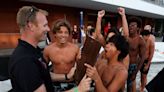 Ayala boys swim team battles, secures runner-up plaque at Division 2 section finals