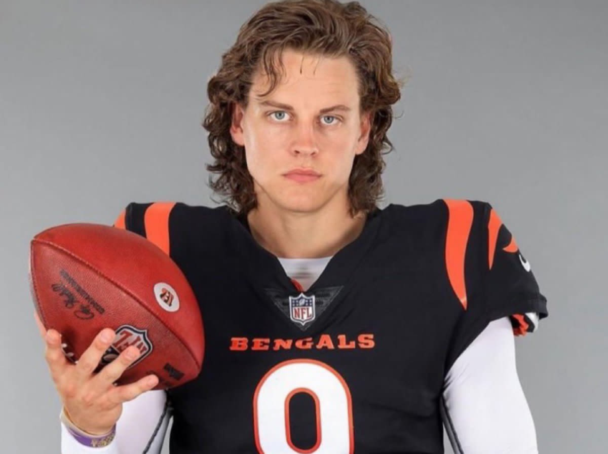 Real or Fake? New Photo of Joe Burrow's Hair Style Has Internet Buzzing