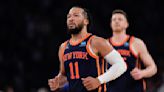 Jalen Brunson starts for New York Knicks despite injured right foot