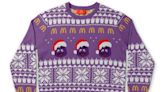 McDonald's Is Releasing A Grimace Sweater For The Holidays