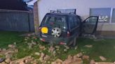 Driver crashes into Cambridgeshire home after ploughing through wall