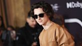 Timothée Chalamet Transforms Into Bob Dylan on Set of ‘A Complete Unknown’: Photos