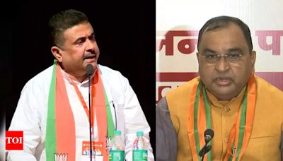 BJP minority morcha chief Jamal Siddiqui slams Suvendu Adhikari over 'Jo hamare saath, hum unke saath’ remark | Delhi News - Times of India