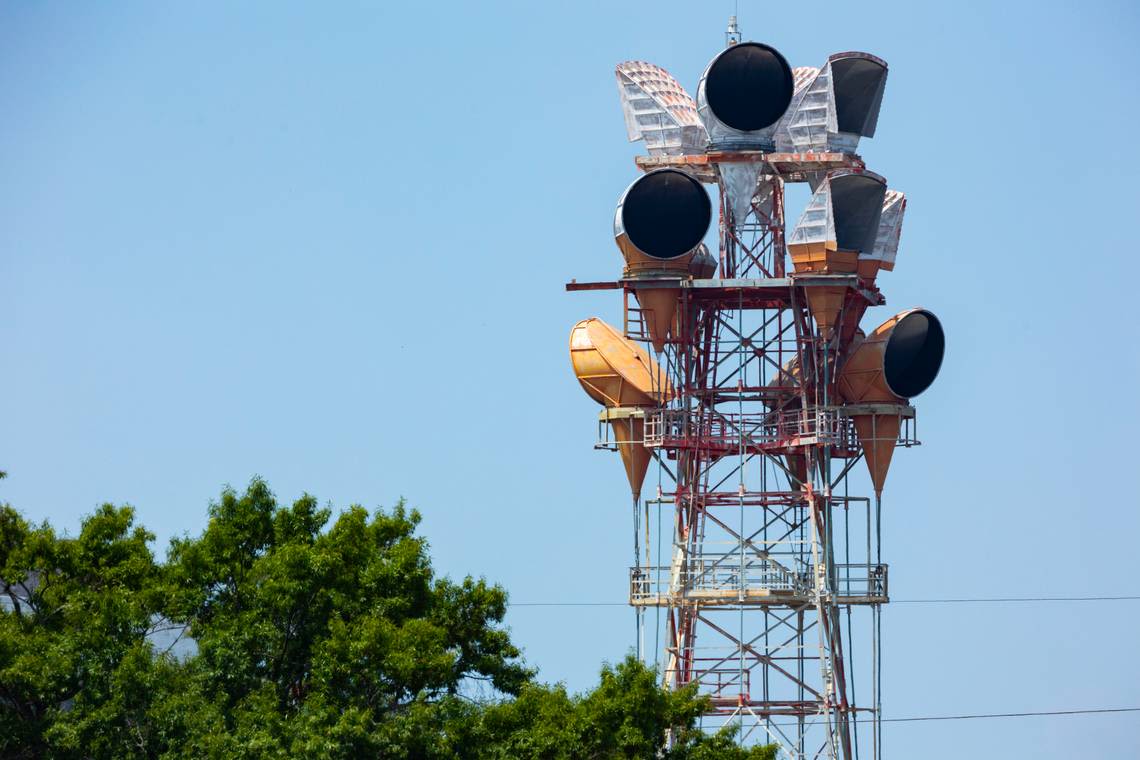 Air raid siren? Relic of the past? Here’s the truth about that strange tower in downtown Columbia