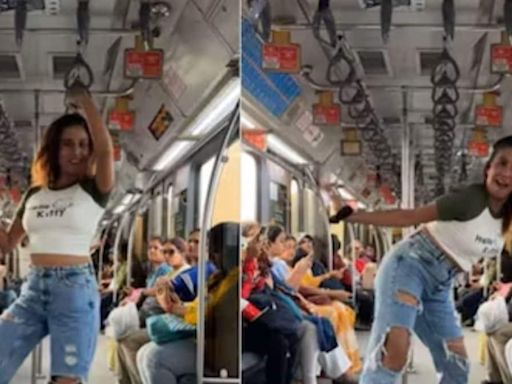 Watch: Woman, Aboard Delhi Metro, Dances To Stree 2 Song Aaj Ki Raat - News18