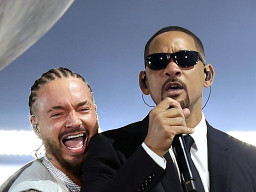 Will Smith baffles Coachella festivalgoers with surprise performance during J Balvin’s set