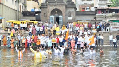 Nashik News: Public Outrage Over Smart City Work at Goda Ghat; Hawker Stabbed for Asking to Return Borrowed Money and More