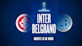 Inter de Porto Alegre vs. Belgrano por la Copa Sudamericana: horario y cómo ver por TV