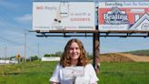 South Western student designs safe driving billboard: 'no reply is worth a goodbye'