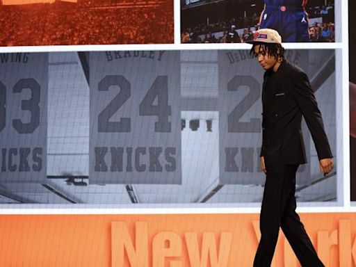 Knicks’ 1st Round Pick Sends 5-Word Message on Social Media