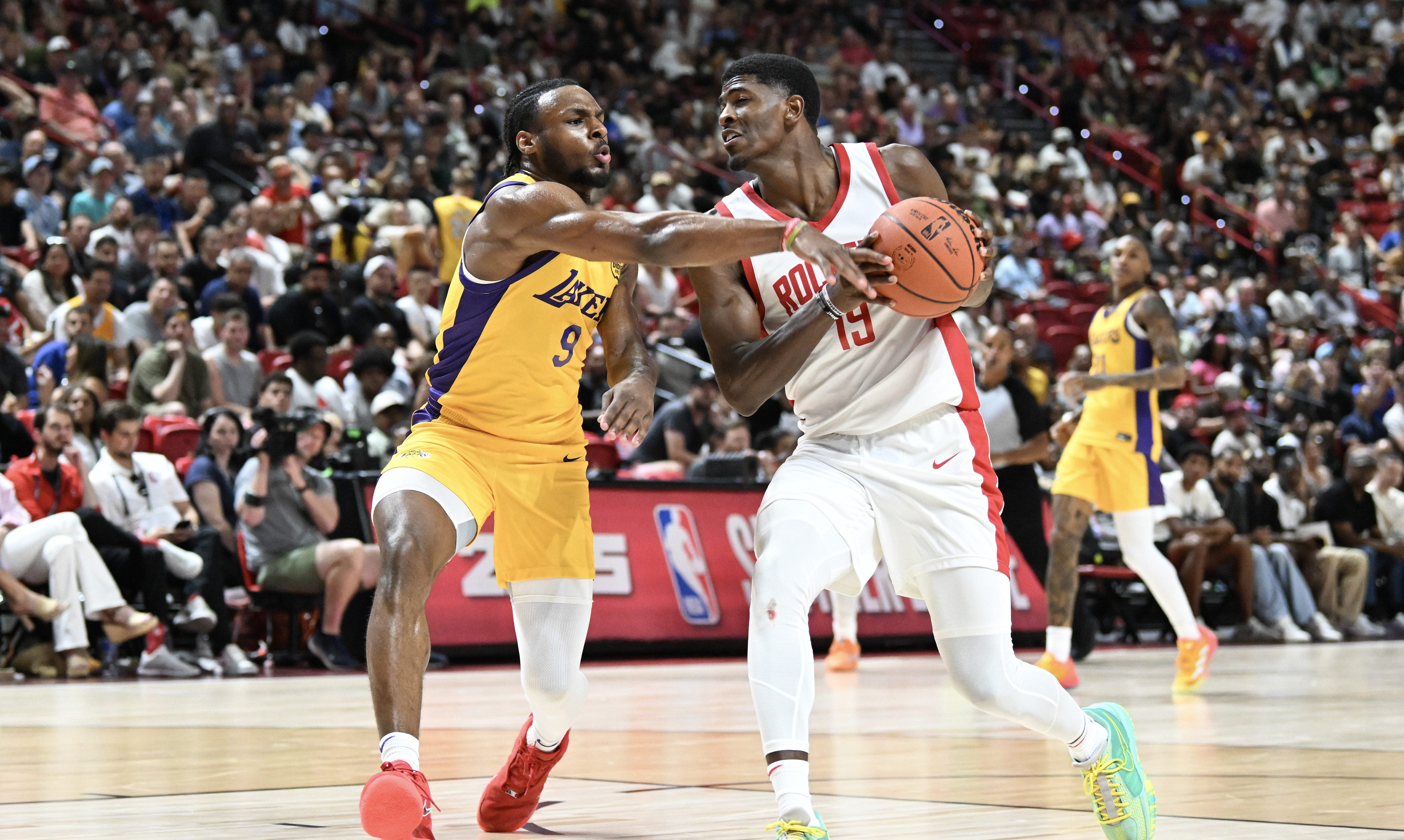 A video breakdown of Bronny James' summer league defense