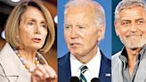 Pelosi y Clooney presionan a Biden para que dimita; “necesitamos a otro”