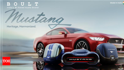 Boult announces partnership with Ford Mustang for its latest product lineup - Times of India