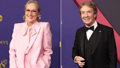 Meryl Streep & Martin Short Spark More Romance Rumors at Emmys