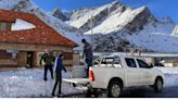 Ya se acumuló medio metro de nieve en alta montaña y se espera que el temporal siga hasta el domingo