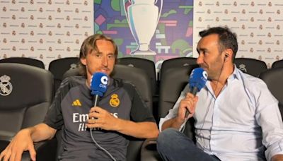 Modric: "Ojalá se cierre mi continuidad el sábado después de ganar la Champions"