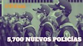 Más policías en las calles: Ministerio del Interior anuncia el egreso de 5.700 nuevos agentes