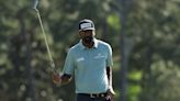 Tiger-esque chip-in helps Sahith Theegala finish inside top 12