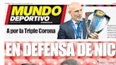 Portada de hoy de la edición Bizkaia-Araba de Mundo Deportivo