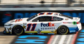 Denny Hamlin takes Busch Light Pole at Richmond