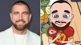 Travis Kelce Makes Taylor Swift-Style Friendship Bracelets in NFL 'Easter Eggs' Cartoon