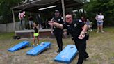 Top cop: Pineville police officer wins inaugural cornhole tournament