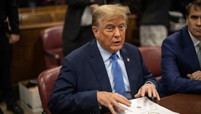 El juicio a Trump podría derivar en una situación inusual: que enfrente consecuencias por lo que dice