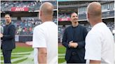 Zlatan's reunion with Pep Guardiola was caught on camera and it's so awkward it's gone viral