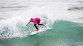 Three Ron Jon surfers competing in World Surf League Challenger Series