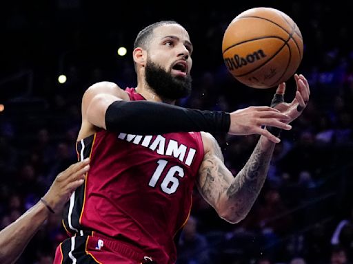 76ers add free-agent postseason star Caleb Martin from Miami, AP source says