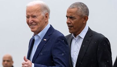 Obama releases statement as Democrats lavish praise on 'history-making" Biden