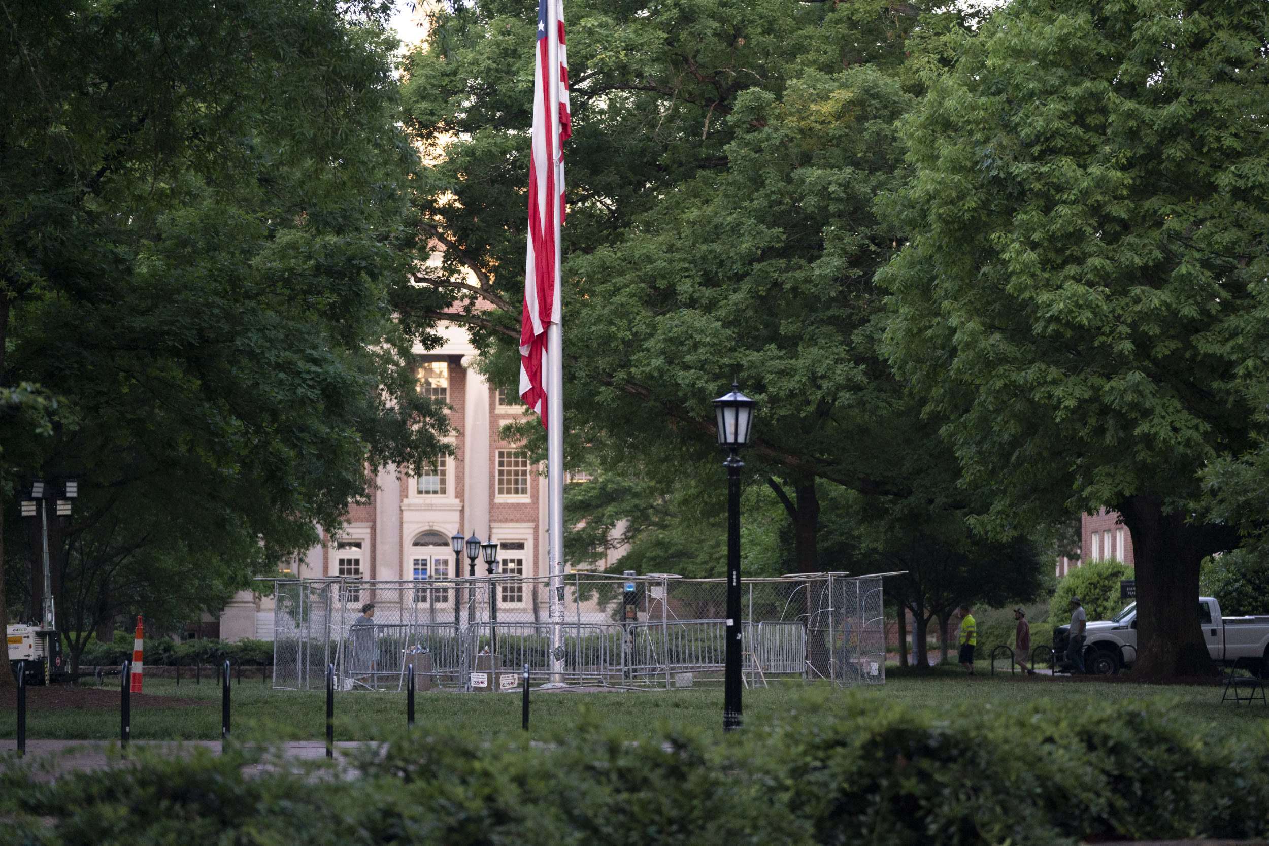 UNC frat brothers who protected American flag at protest raise $50K