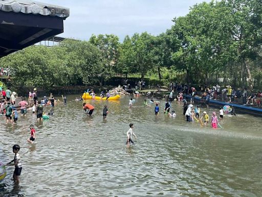 雨神過門不入 宜蘭消暑勝地冬山松樹門湧泉水位減半