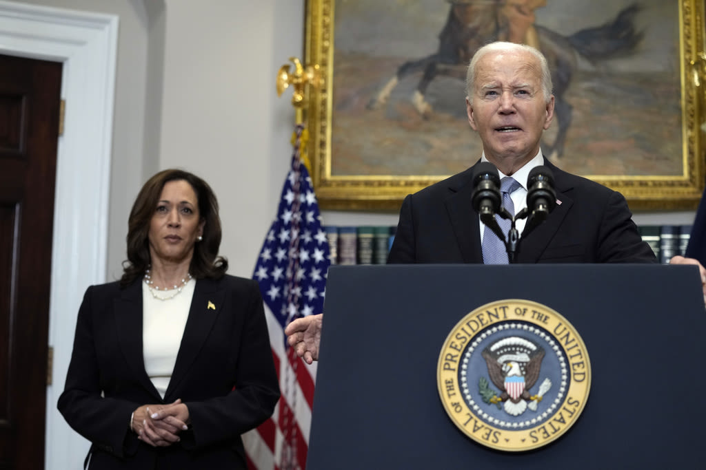 President Biden ends reelection bid, endorses Harris for the 2024 presidential race