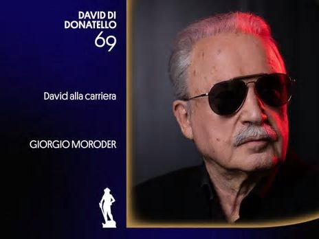 David di Donatello: premio alla carriera per Moroder. Riconoscimenti anche per Subsonica e Diodato