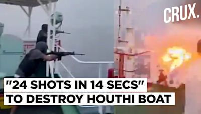 Did Crew With Steyr Rifles Destroy Houthi Drone Boat In Red Sea Or Was It Accidental Explosion? - News18