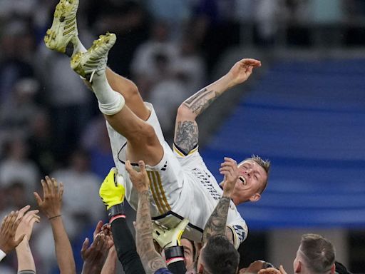 Real Madrid | Toni Kroos vive emotivo homenaje de despedida en el Estadio Santiago Bernabéu (VIDEO)