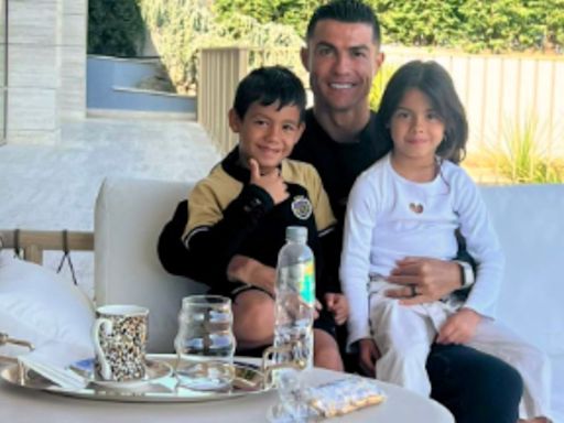 Cristiano Ronaldo’s heartfelt birthday post for twins Eva and Mateo sparks emotional response from fans
