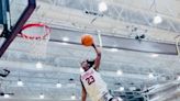 Solo Bailey electrifies the crowd at the Desert Holiday Classic dunk contest